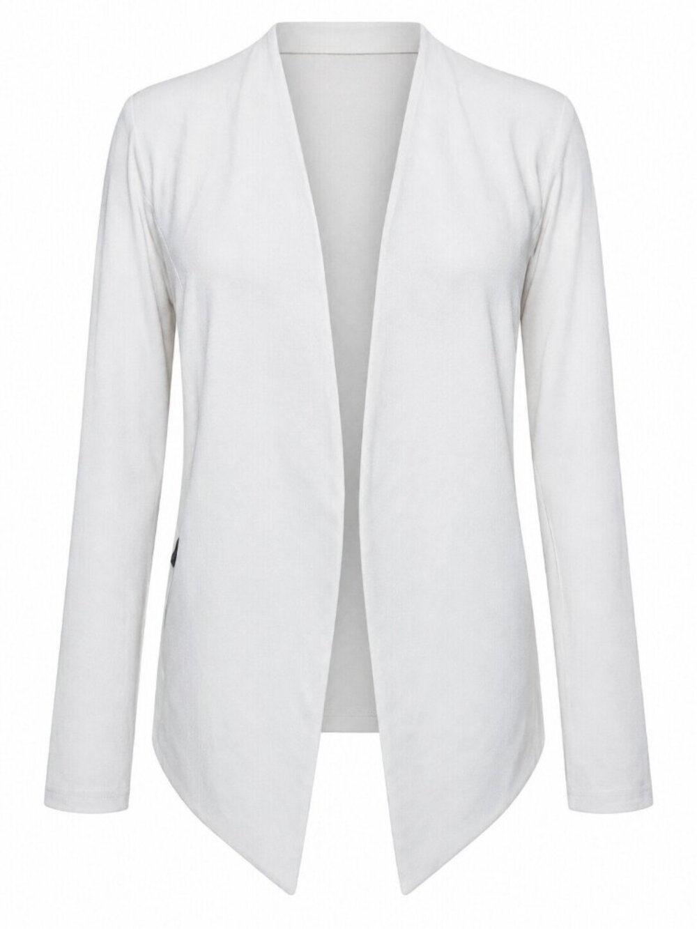 BCBGeneration White Open Front Jacket Size M